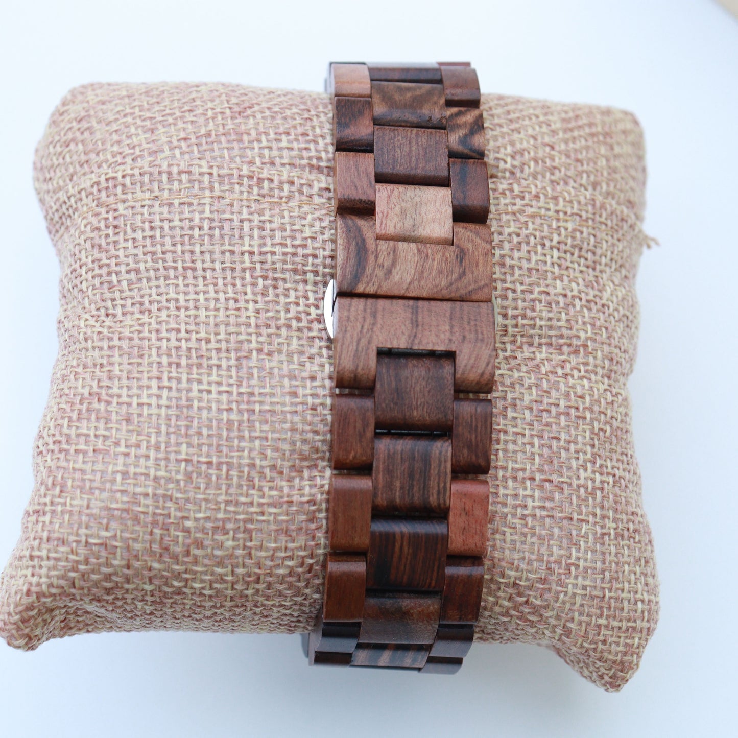 Elevate WoodenWatch Mechanical For Men and Women Stainless Steel Tigerwood